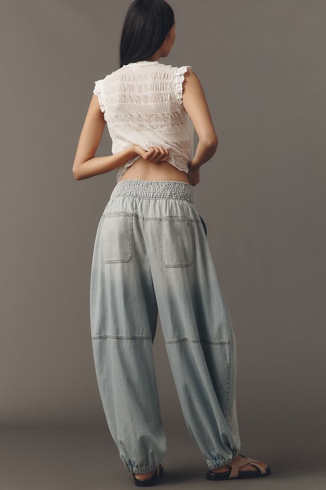 Pilcro High-Rise Balloon Pull-On Jeans #2