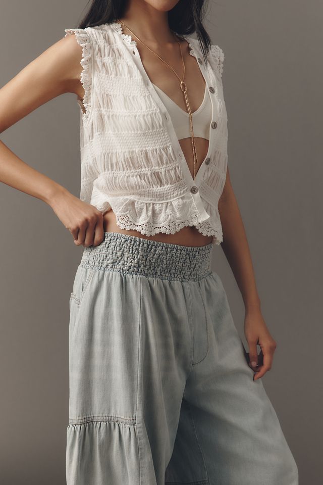 Pilcro High-Rise Balloon Pull-On Jeans #3