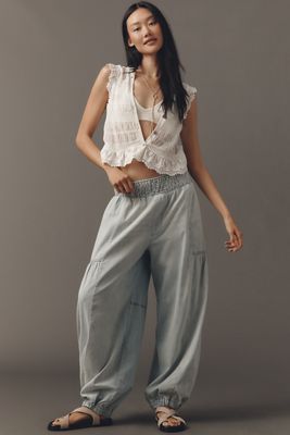 Anthropologie ★ Pilcro Pleated High-Rise Balloon-Leg Jeans Pilcro Pleated High-Rise Balloon-Leg Jeans | Anthropologie