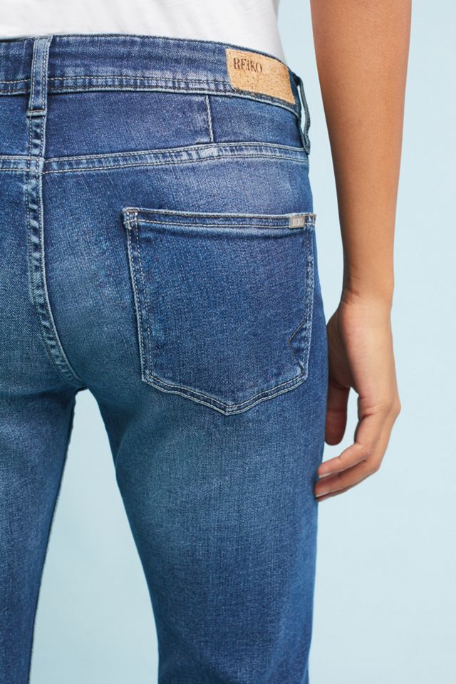 Reiko Low-Rise Boyfriend Jeans #4