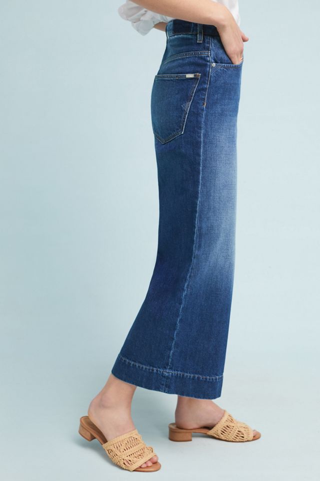 Reiko Pedro Mid-Rise Culotte Jeans #1