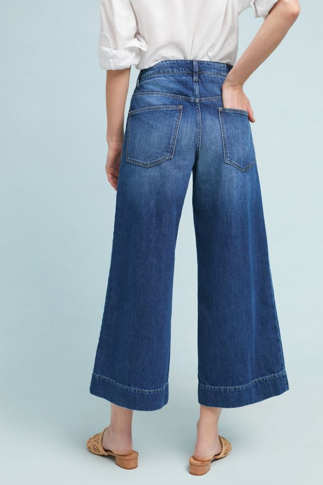 Reiko Pedro Mid-Rise Culotte Jeans #3