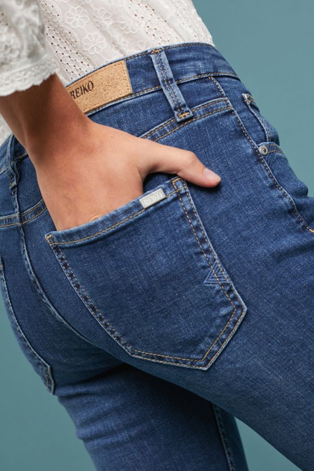 Reiko Phoebe Mid-Rise Bootcut Jeans #4