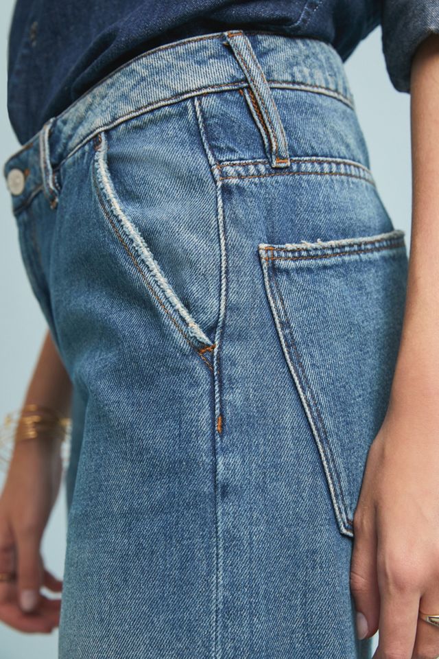 Reiko Nathan Mid-Rise Wide-Leg Jeans #1