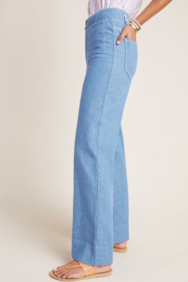 Pilcro High-Rise Wide-Leg Trouser Jeans #3