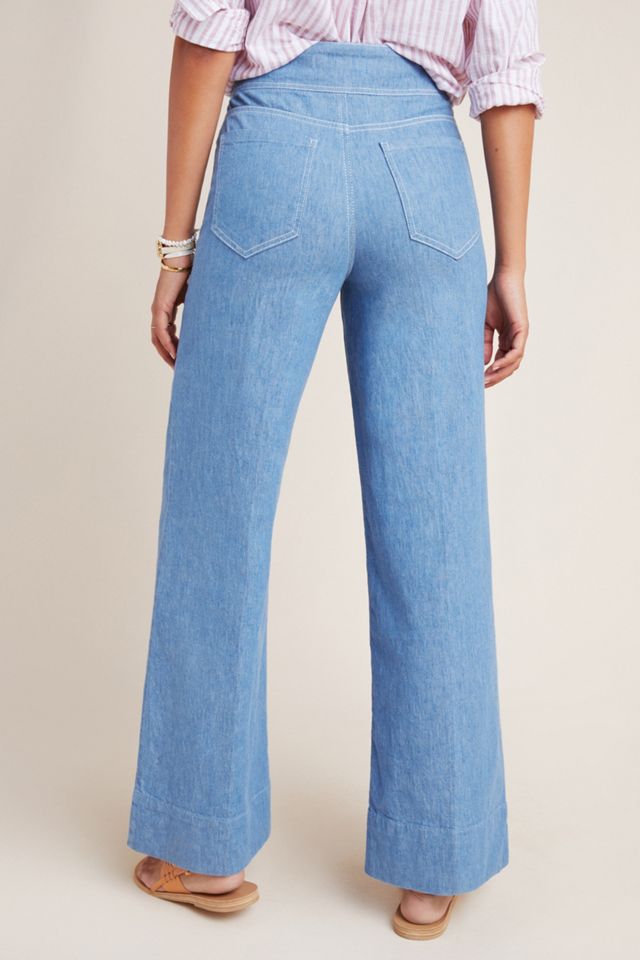 Pilcro High-Rise Wide-Leg Trouser Jeans #4