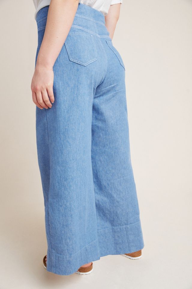Pilcro High-Rise Wide-Leg Trouser Jeans #6