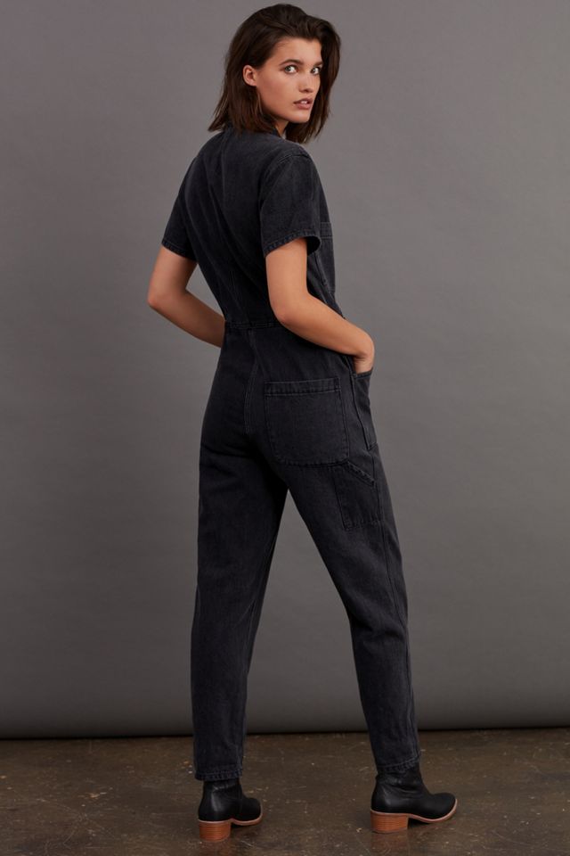 Pistola Grover Denim Utility Jumpsuit #3