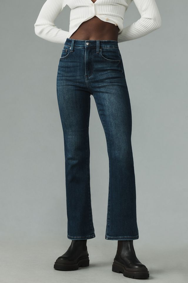 Pistola Lennon High-Rise Crop Flare Jeans #1