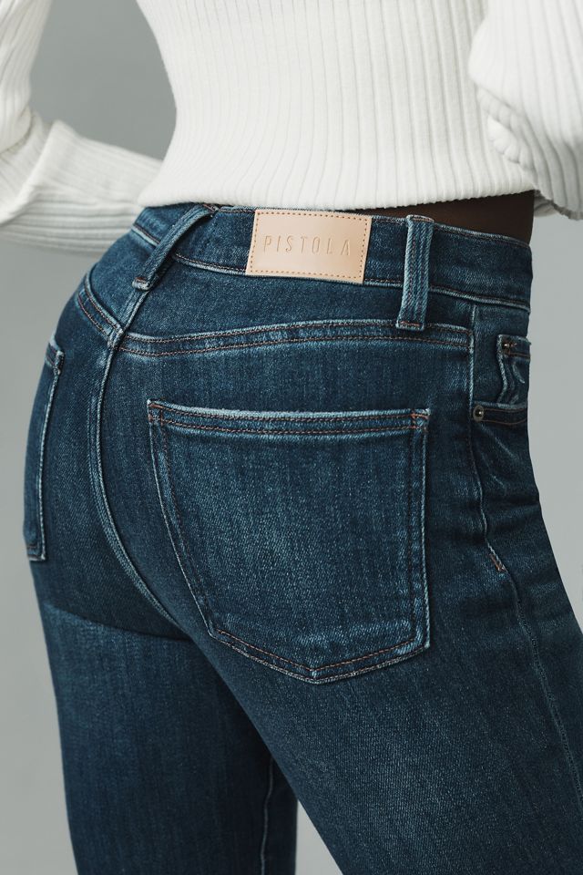 Pistola Lennon High-Rise Crop Flare Jeans #4