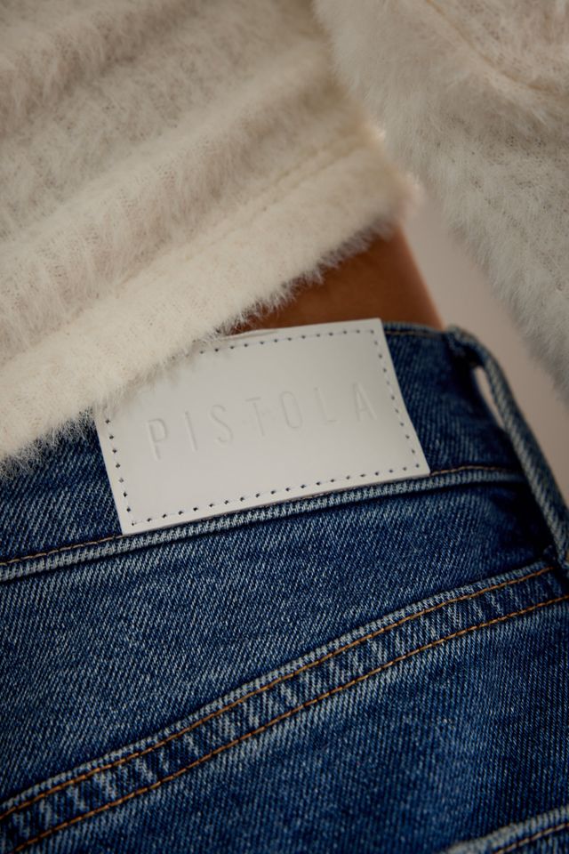 Pistola Lana Hoch-Aufstieg Weit-Bein Jeans #6