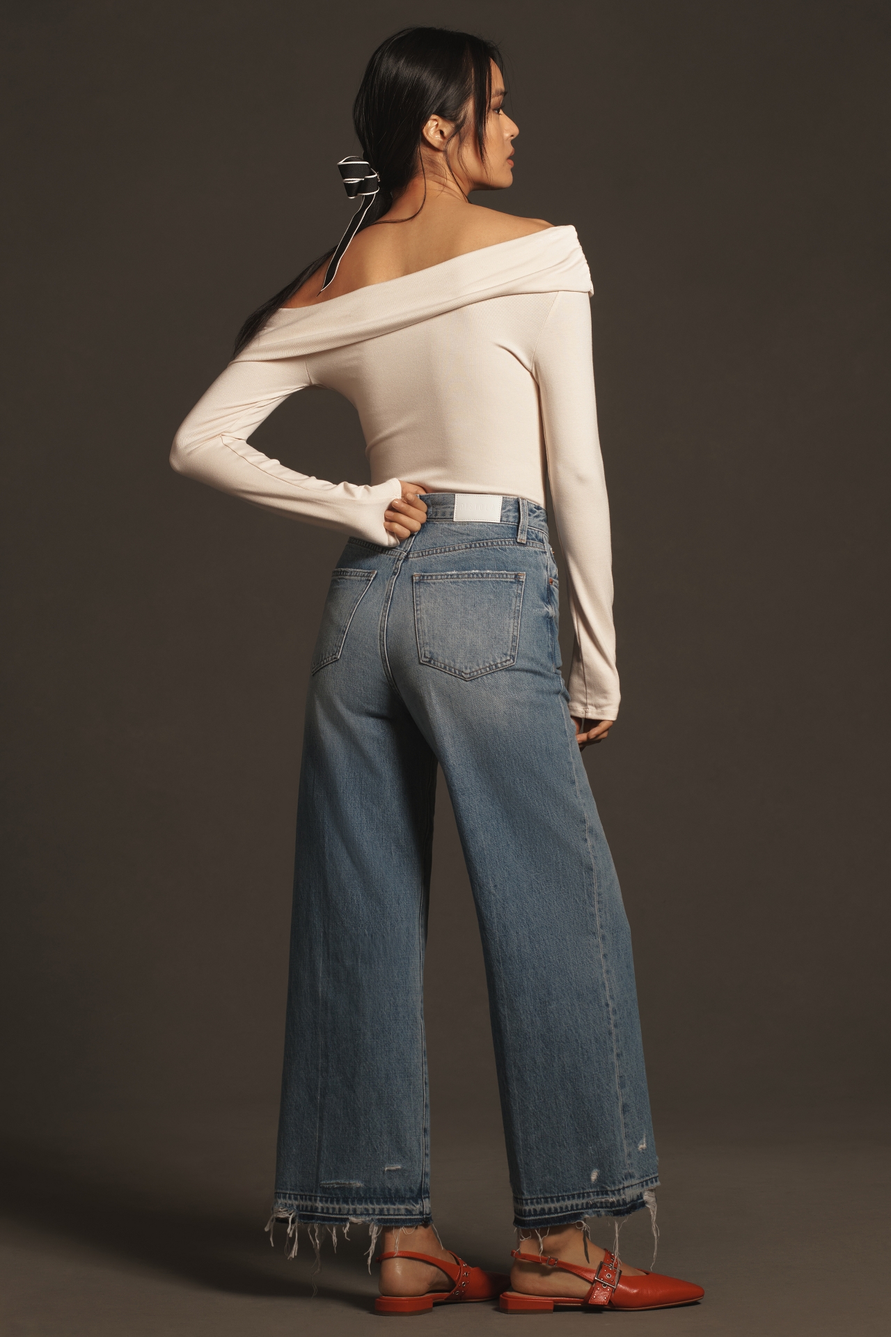 Pistola Loretta High-Rise Wide-Leg Jeans