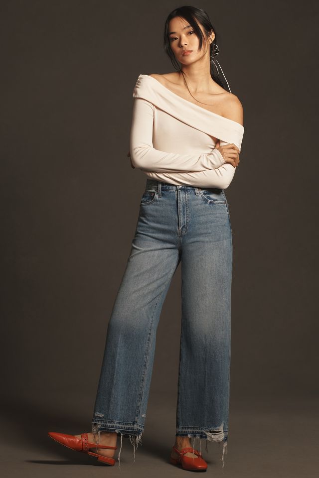 Pistola Loretta High-Rise Wide-Leg Jeans | Anthropologie