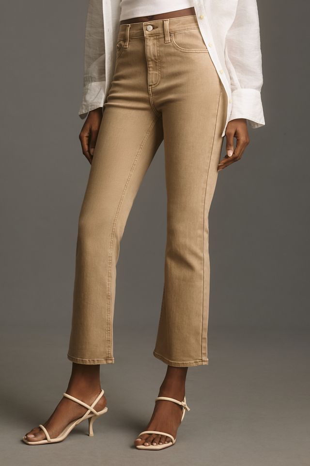 Pistola Lennon High-Rise Crop Flare Jeans #1