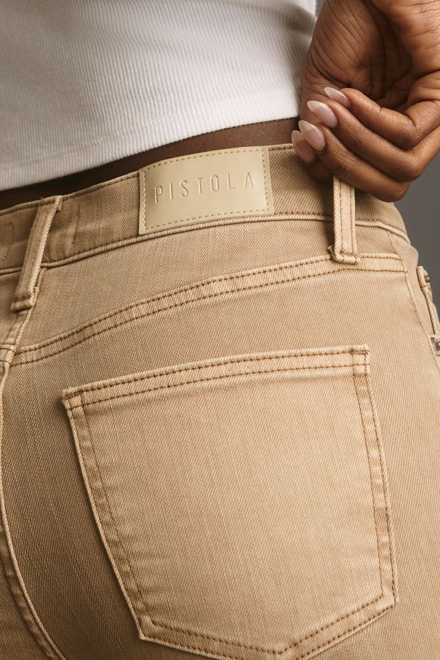 Pistola Lennon High-Rise Crop Flare Jeans #4