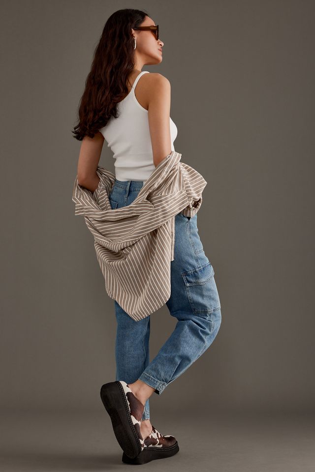 Jeans Cargo a Vita Alta Pistola Josephine #4