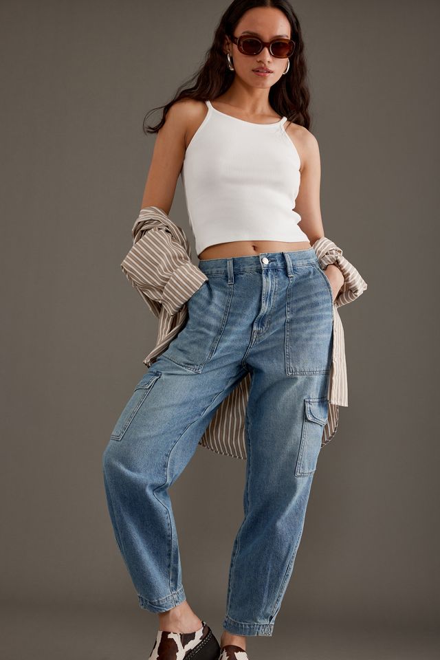 Jeans Cargo a Vita Alta Pistola Josephine #1