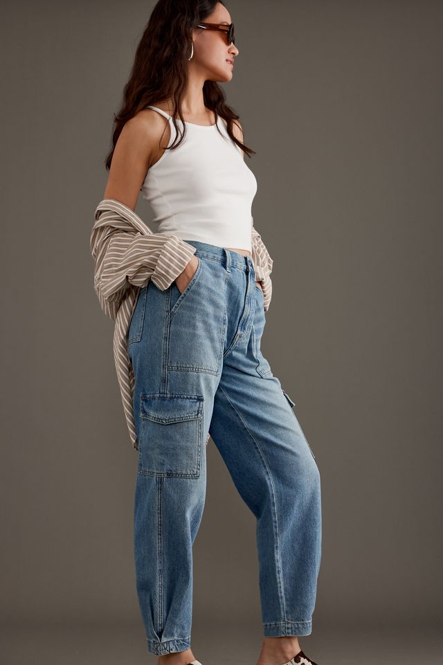 Jeans Cargo a Vita Alta Pistola Josephine #3