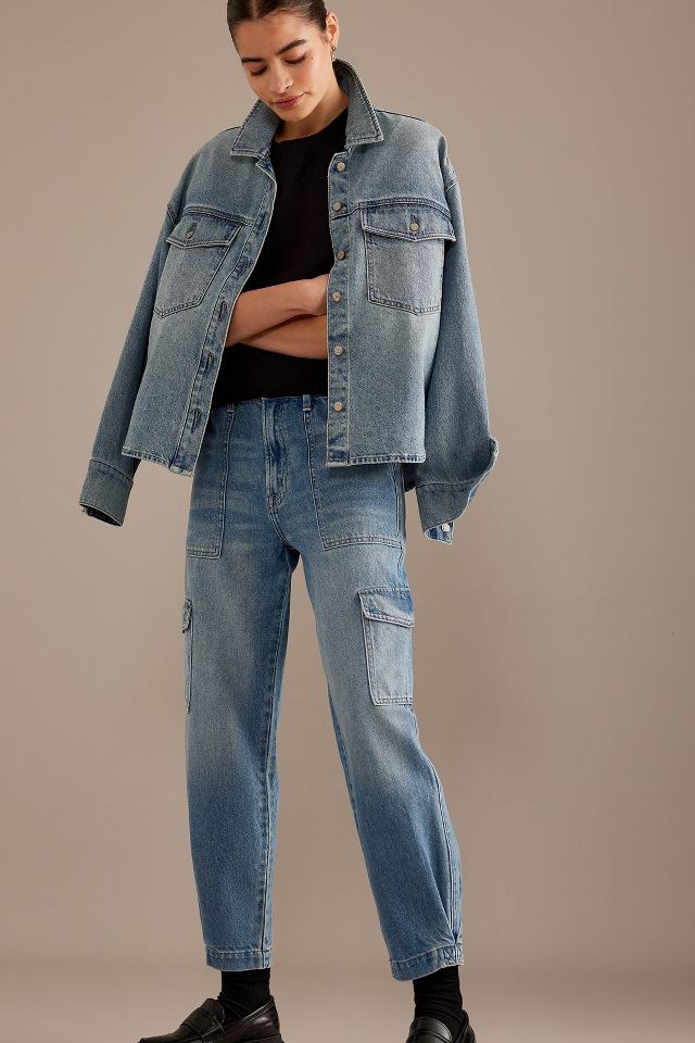 Pistola Josephine High-Rise Cargo Jeans | Anthropologie FR