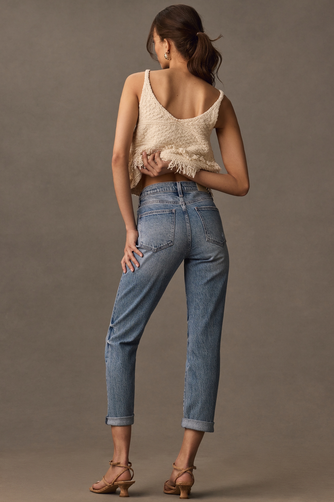 Pistola Riley Mid-Rise Slim Boyfriend Jeans