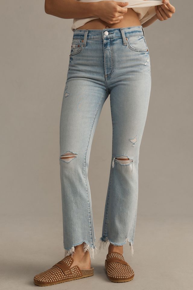 Pistola Lennon High-Rise Crop Flare Jeans #1
