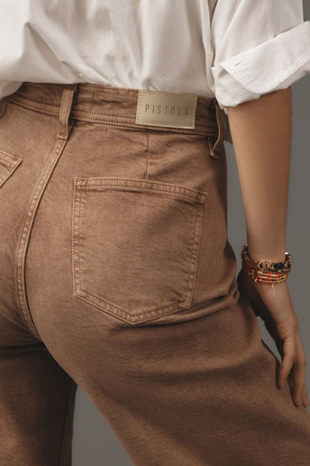 Pistola Penny High-Rise Crop Wide-Leg Jeans #4