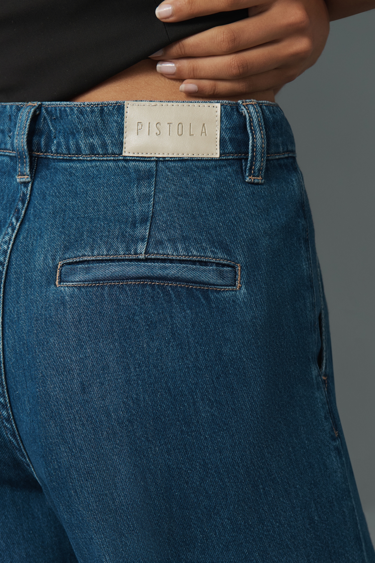 Pistola Victoria High-Rise Wide-Leg Jeans