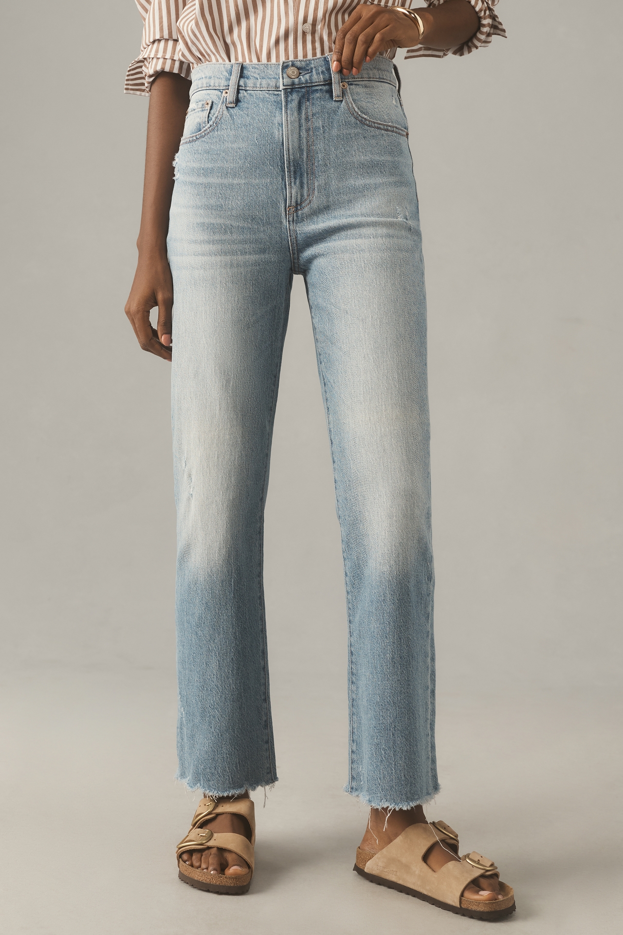 Pistola Ally High-Rise Crop Flare Jeans