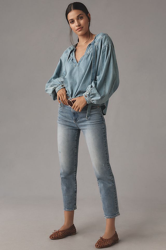 Monroe Highrise Crop Jeans Monroe Highrise Crop Jeans