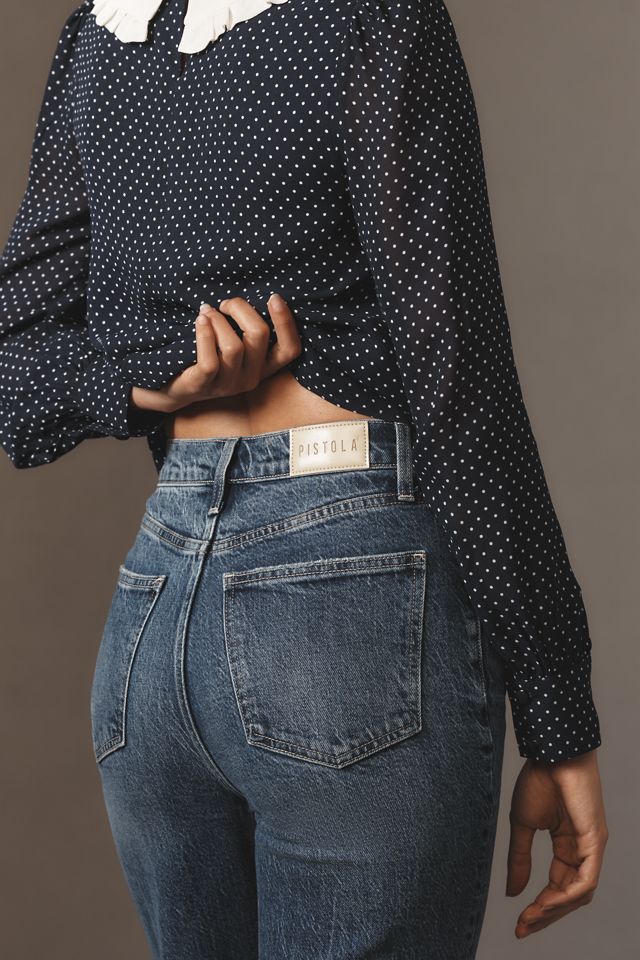 Pistola Cassie Super High-Rise Straight-Leg Jeans #3
