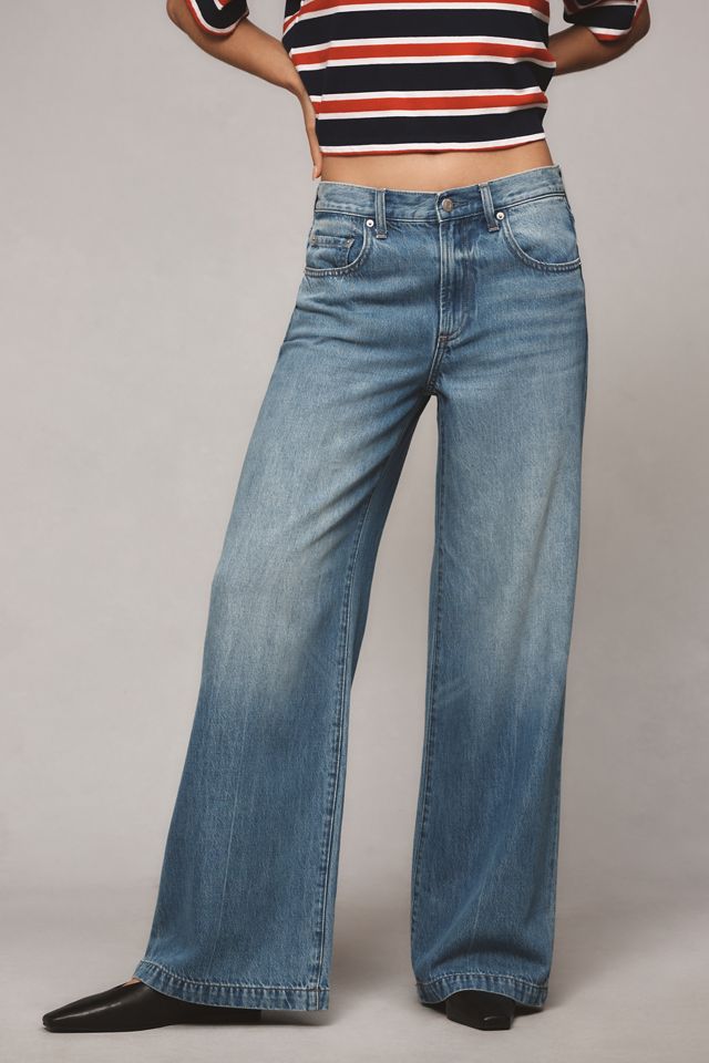 Pistola Jadyn Low-Slung Palazzo Jeans #1