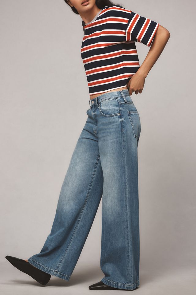 Pistola Jadyn Low-Slung Palazzo Jeans #2