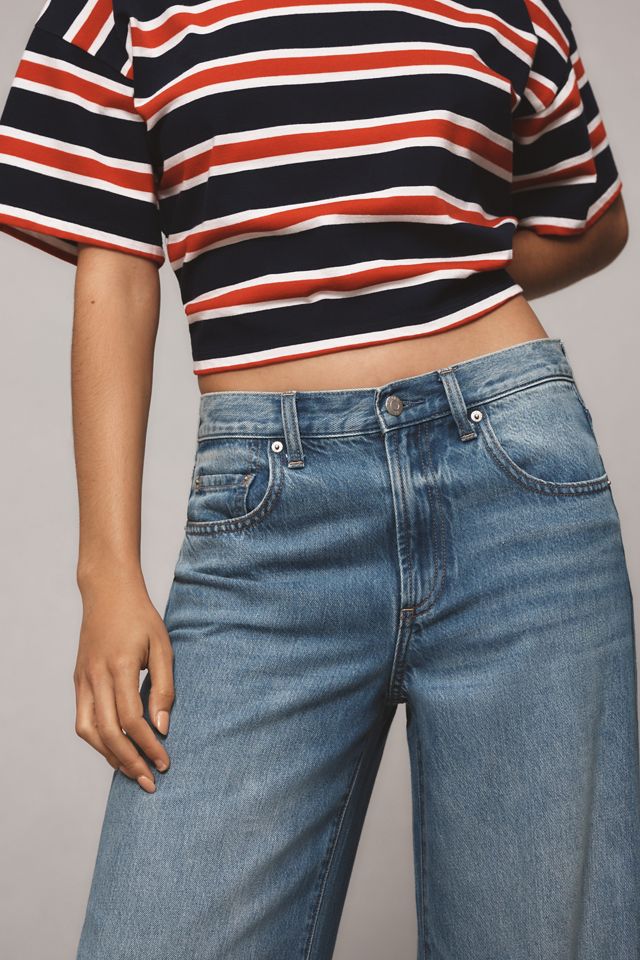 Pistola Jadyn Low-Slung Palazzo Jeans #4