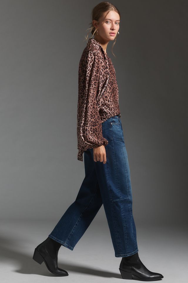Pistola Caleb High Rise Relaxed Stacked Waist Jeans / Echo