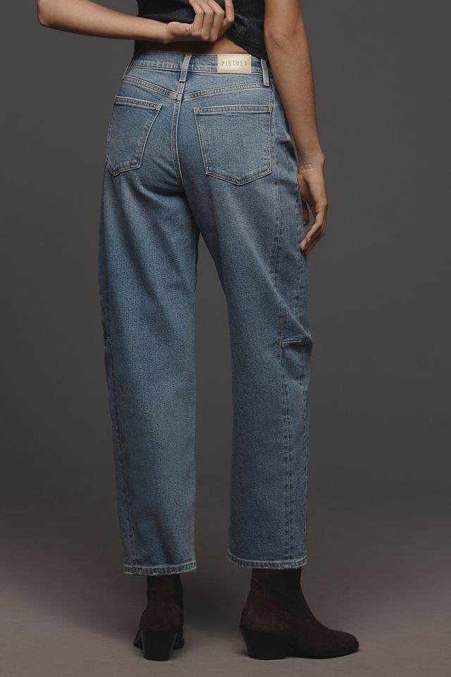 Pistola Eli High-Rise Taper Barrel Crop Jeans #3