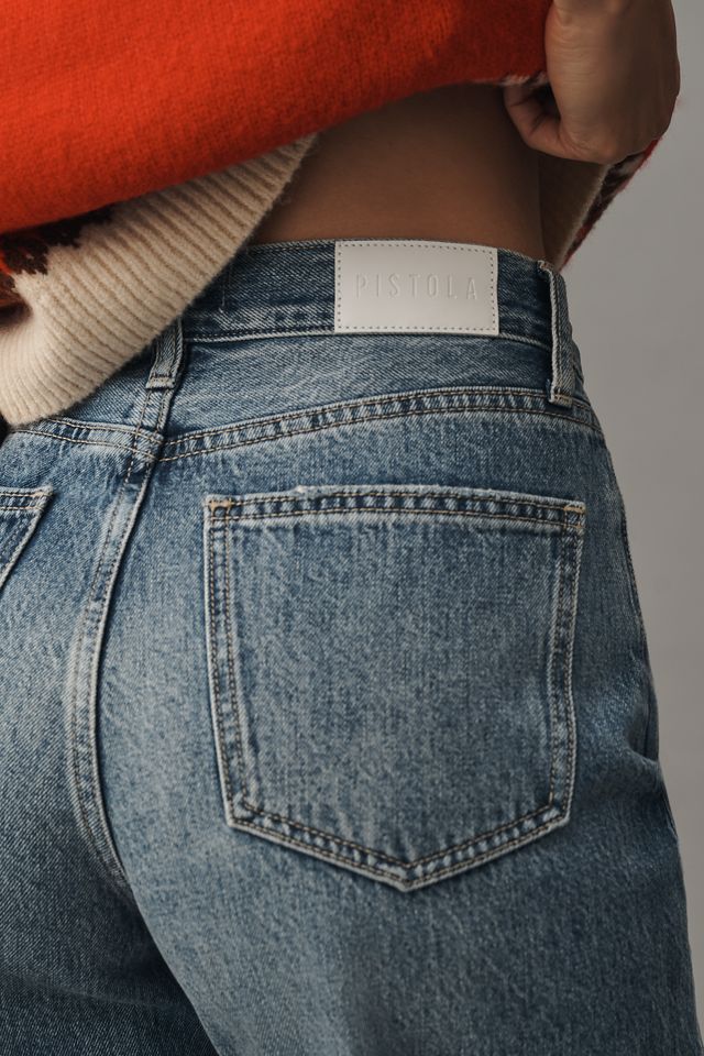 Pistola Wes High-Rise Barrel-Leg Jeans #3