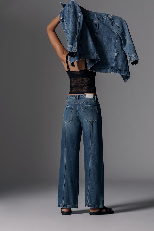 Pistola Jadyn Low-Slung Palazzo Jeans #3