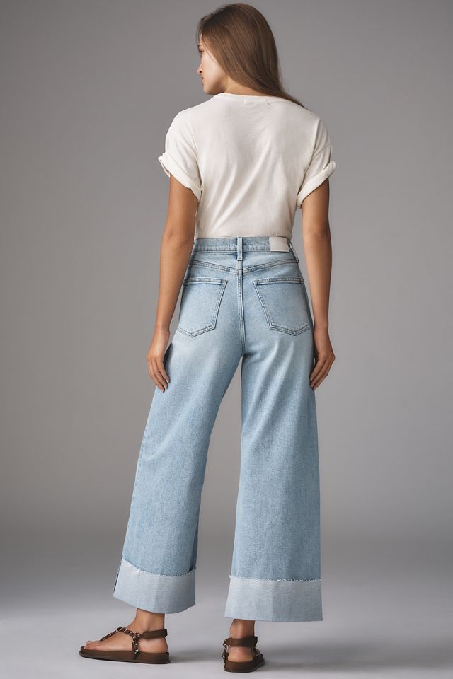Pistola Lana High Rise Ultra-Wide-Leg Cuffed Jeans #2