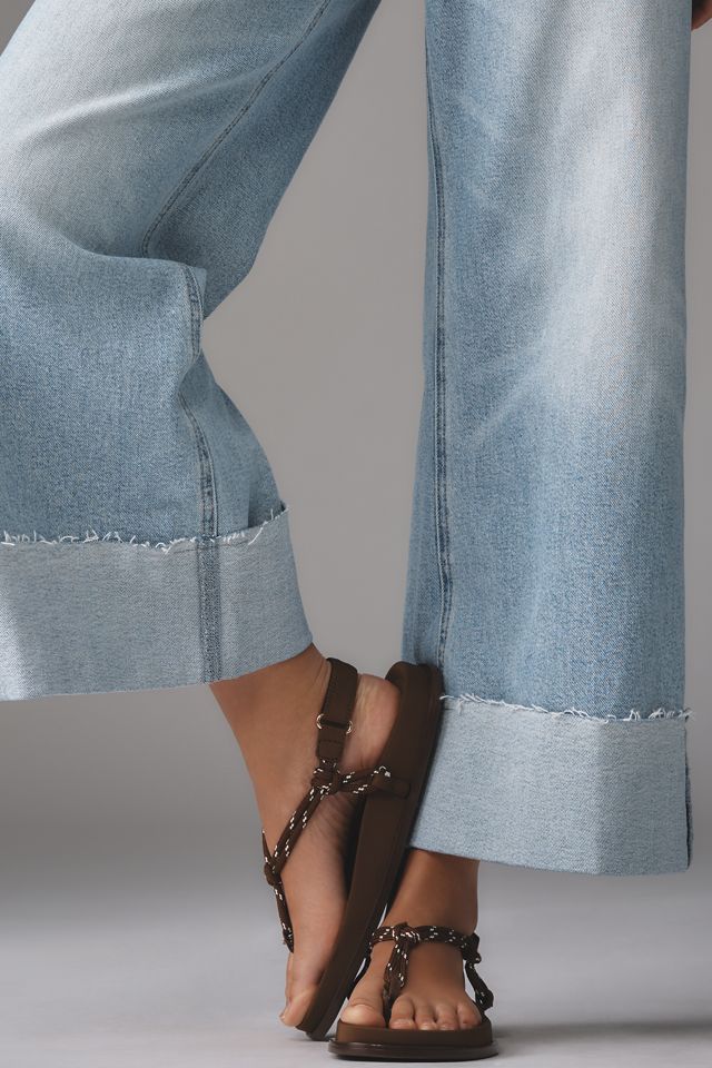 Pistola Lana High Rise Ultra-Wide-Leg Cuffed Jeans #3