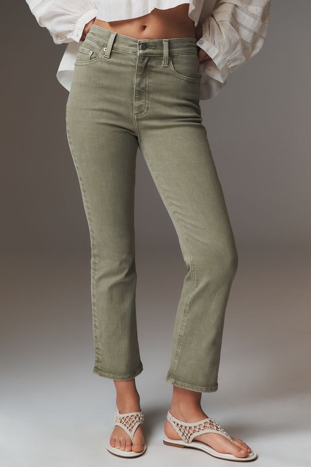 Pistola Lennon High-Rise Crop Flare Jeans #1
