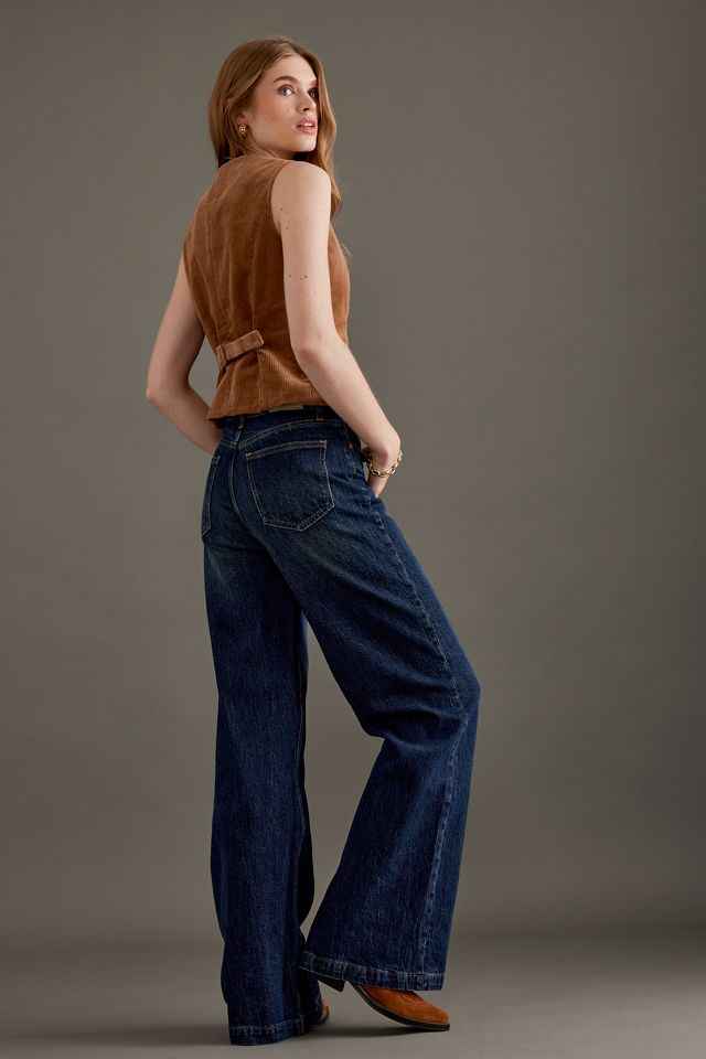 Pistola Lana Hochtaillierte Ultra Weites Bein Jeans #1
