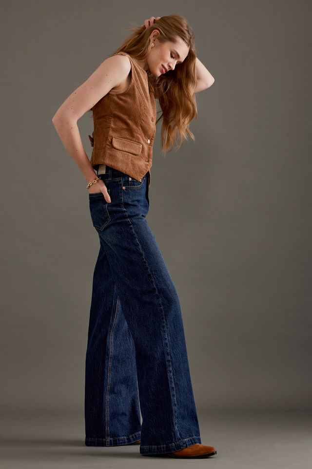 Pistola Lana Hochtaillierte Ultra Weites Bein Jeans #2