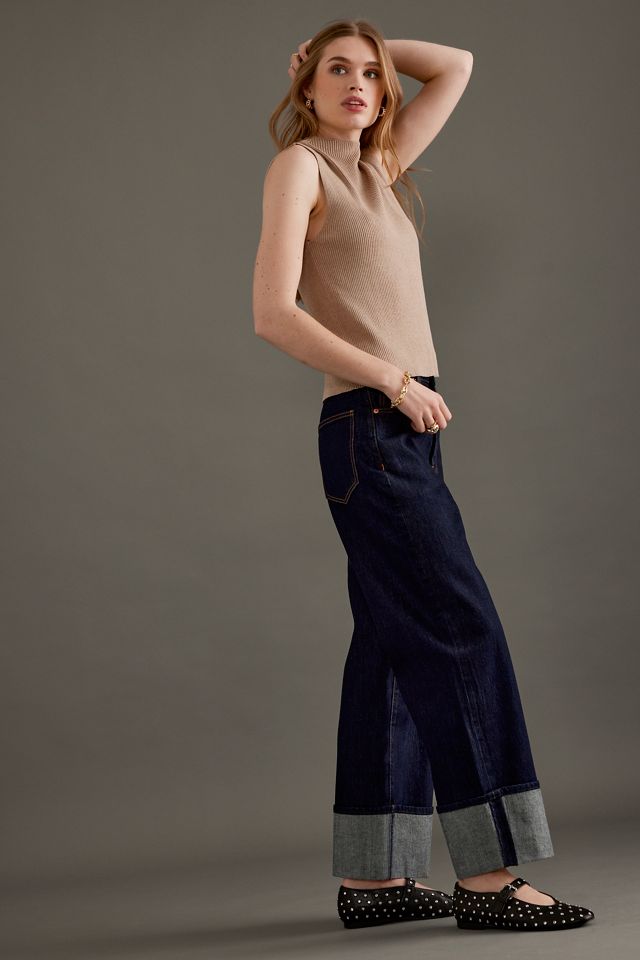 Pistola Ryder High-Rise Cuffed Straight-Leg Jeans #2
