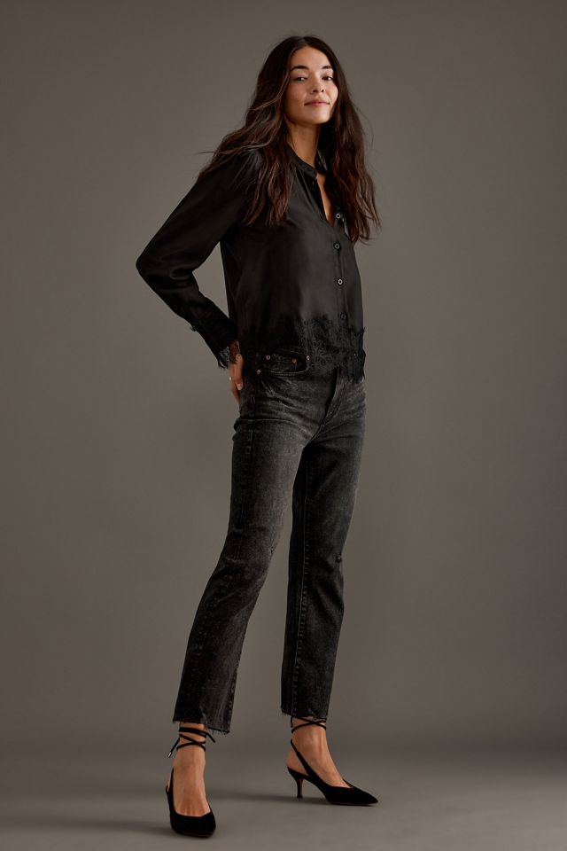 Jeans Pistola Lennon taille haute et coupe bootcut #3