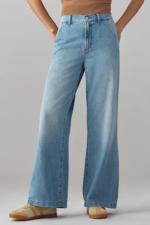 Pistola Dalia High-Rise Wide-Leg Trouser Jeans #1