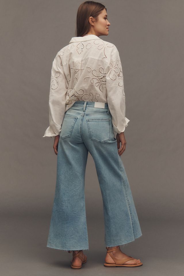 Pistola Izzy Mid-Rise Crop Wide-Leg Jeans #3