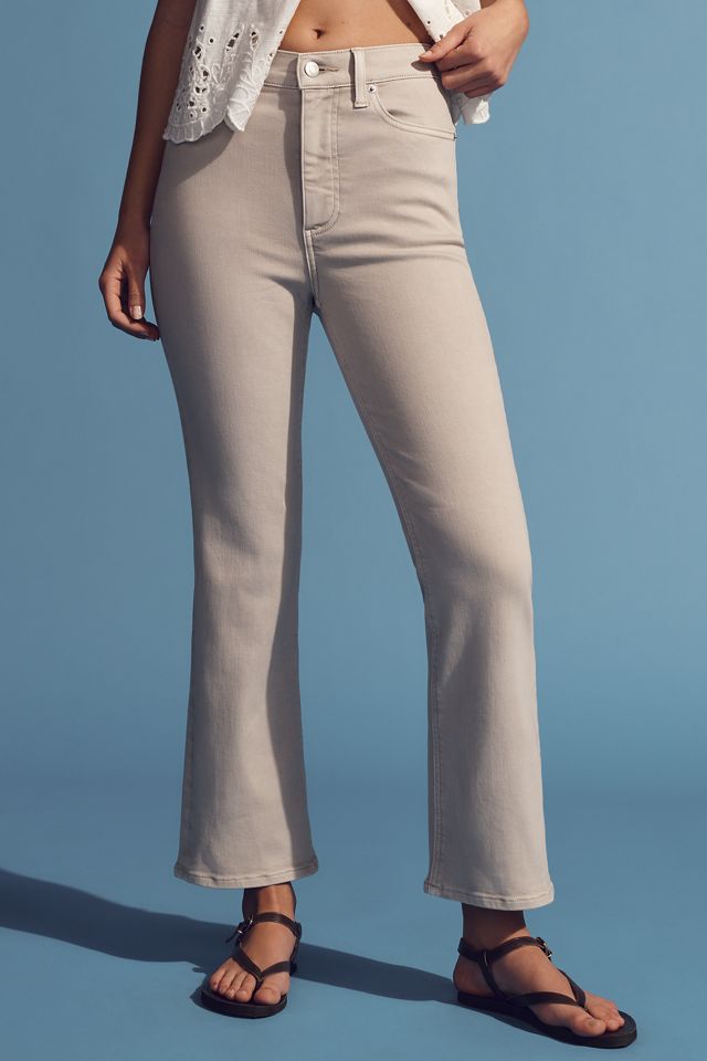 Pistola Lennon High-Rise Crop Flare Jeans #1