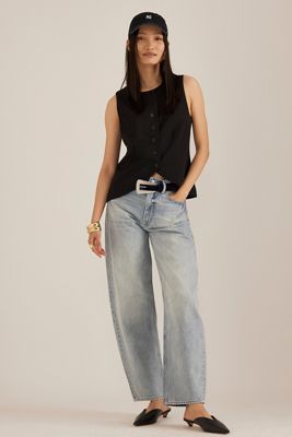 Pistola Wes High-Rise Barrel Jeans