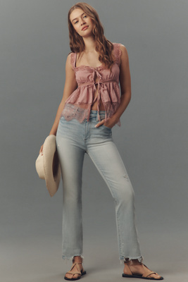 Pistola Lennon High-rise Crop Flare Jeans
