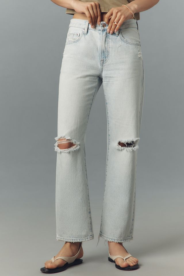 Pistola Lexi Mid-Rise Tapered Jeans #1